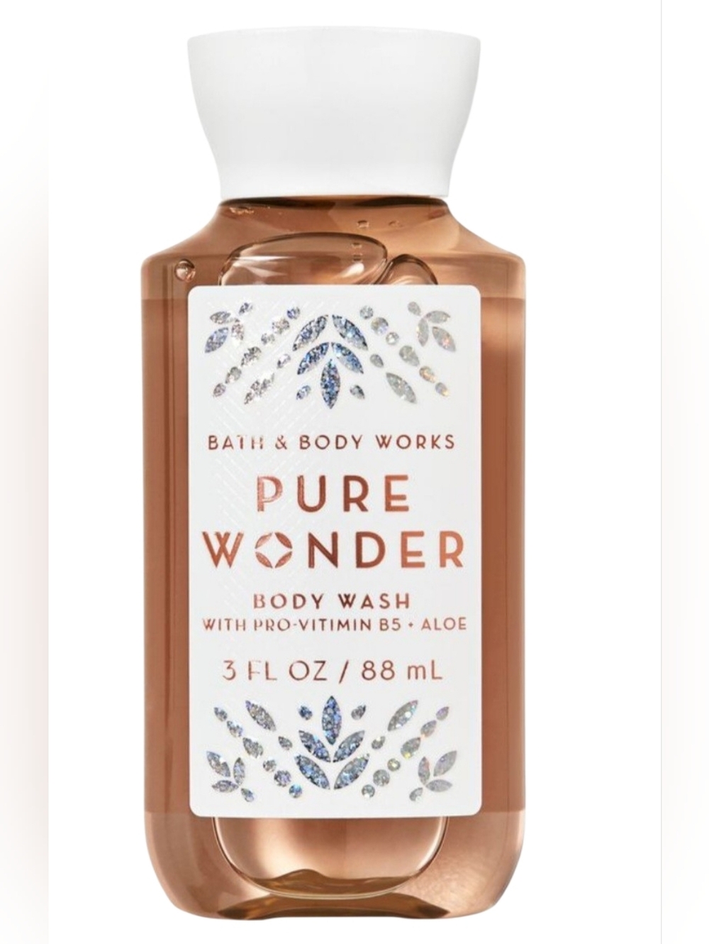 Bath & Body Works PURE WONDER Shower Gel Body Wash - Travel Size 3oz ~ NEW